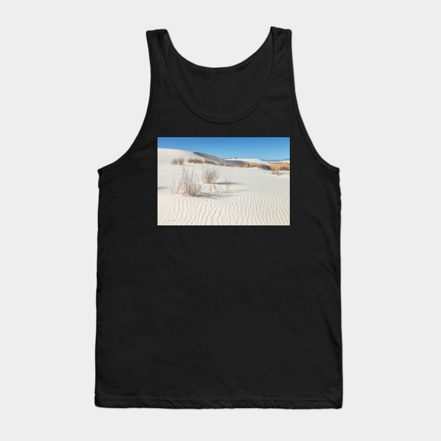 White Sand Dunes Tank Top by jvnimages
